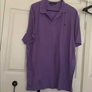 Purple polo .. Ralph Lauren
